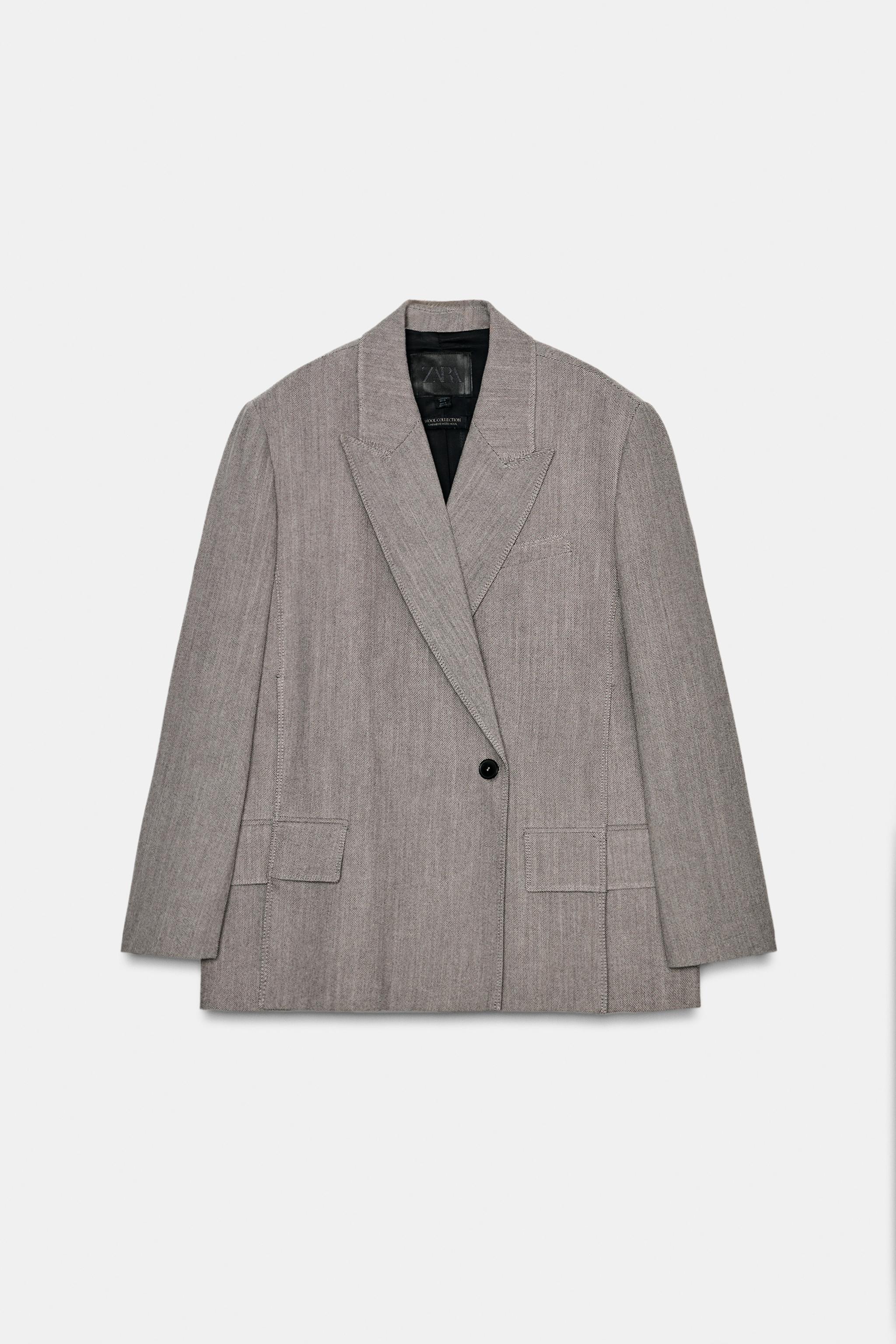BLAZER OVERSIZE AVEC LAINE ZW COLLECTION